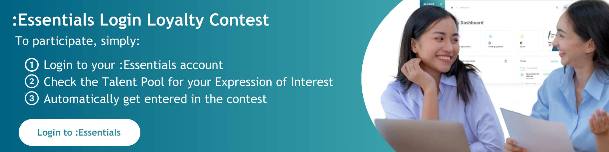 Essentials Login Contest