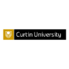 Curtin University logo: yellow square emblem on the left and a black banner reading 'Curtin University'