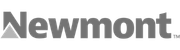 Newmont logo (gray wordmark)
